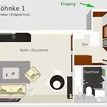 Апартаменты Harzfewo Koehnke 1
